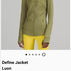 Lululemon Define Jacket. Worn twice. Size 6